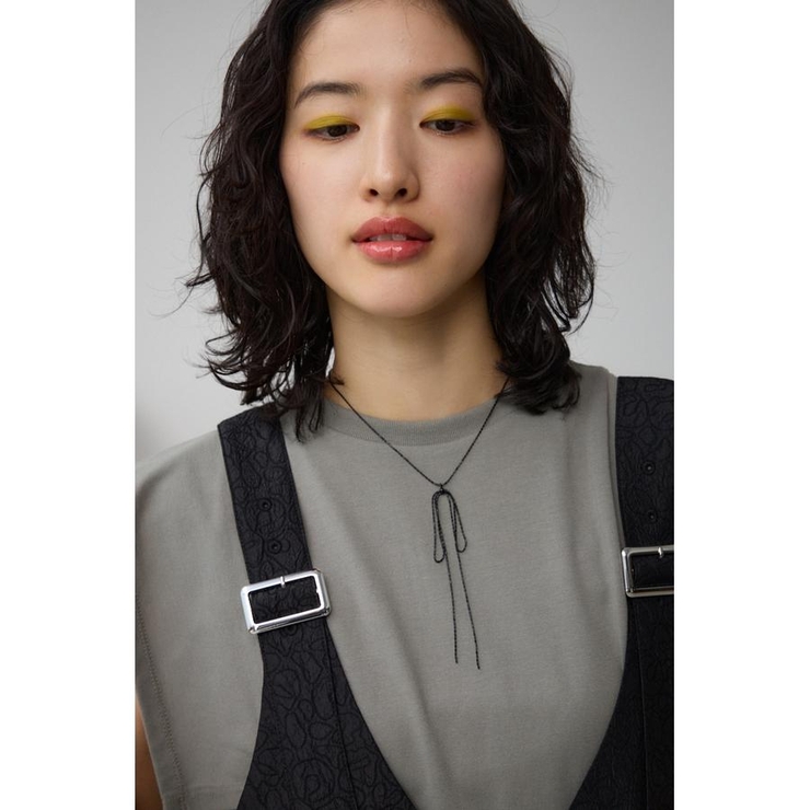 リボンモチーフロングレングスネックレス | AZUL BY MOUSSY | 詳細画像2 