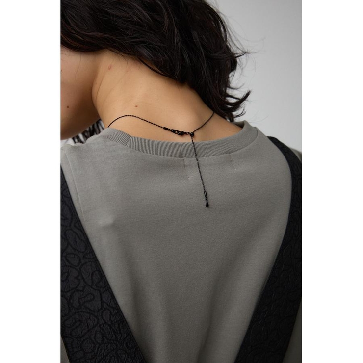 リボンモチーフロングレングスネックレス | AZUL BY MOUSSY | 詳細画像3 