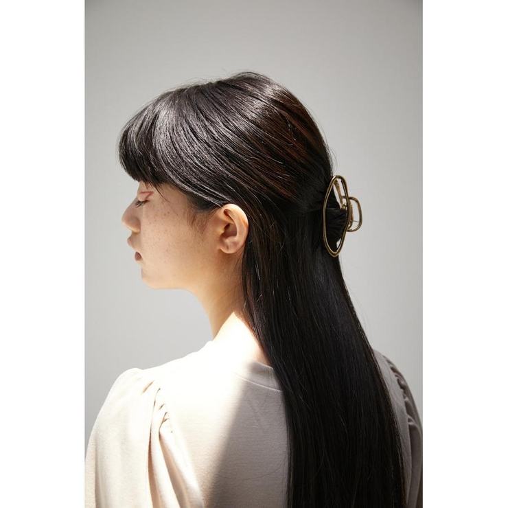 METAL FRAME HAIR CLIP | AZUL BY MOUSSY | 詳細画像7