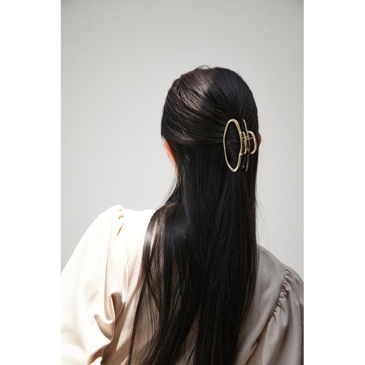 METAL FRAME HAIR CLIP | AZUL BY MOUSSY | 詳細画像8
