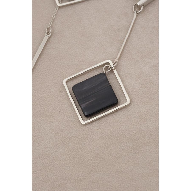 アクリル×メタルアシンメトリーピアス | AZUL BY MOUSSY | 詳細画像5 