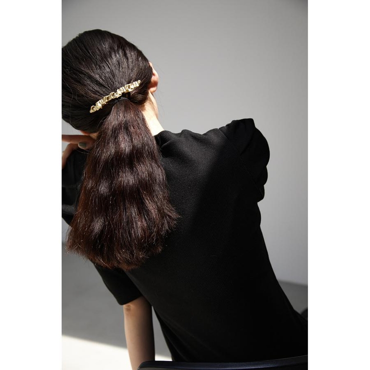 METAL DESIGN BARRETTE | AZUL BY MOUSSY | 詳細画像8 