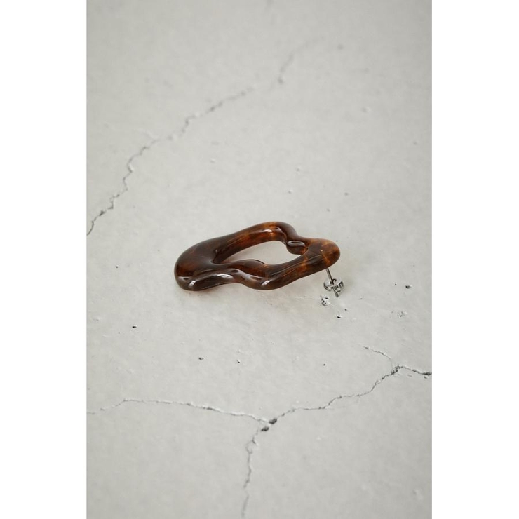 ASYMMETRY ACRYL EARRINGS | AZUL BY MOUSSY | 詳細画像10 