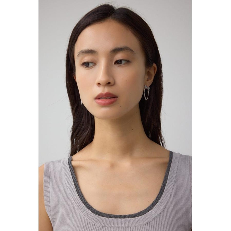 ロゴチェーンピアス | AZUL BY MOUSSY | 詳細画像8 