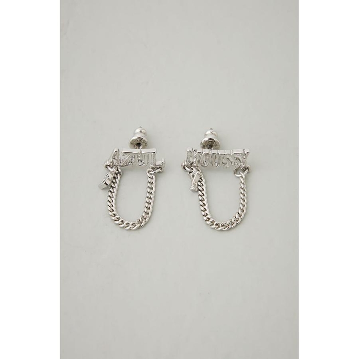 ロゴチェーンピアス | AZUL BY MOUSSY | 詳細画像9 