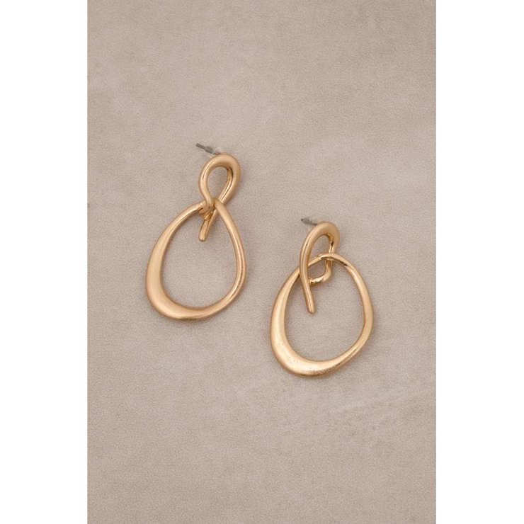 ダルメタルリンクフープピアス | AZUL BY MOUSSY | 詳細画像3 