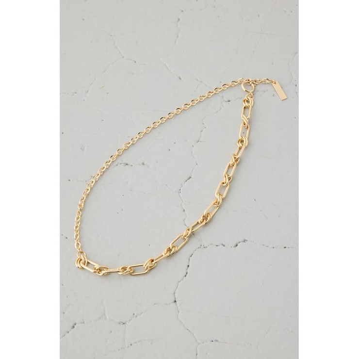 ミックスチェーンネックレス | AZUL BY MOUSSY | 詳細画像3 