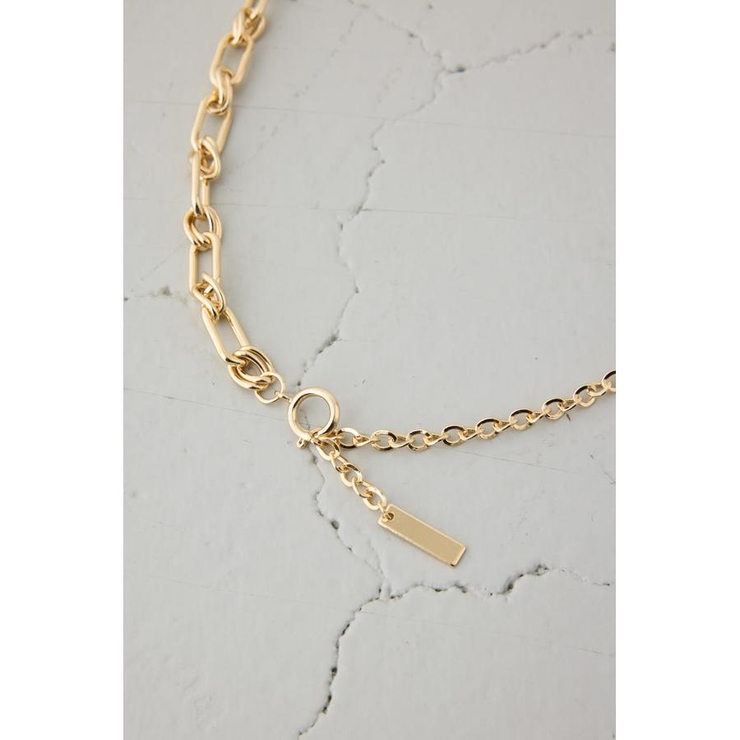 ミックスチェーンネックレス | AZUL BY MOUSSY | 詳細画像5 