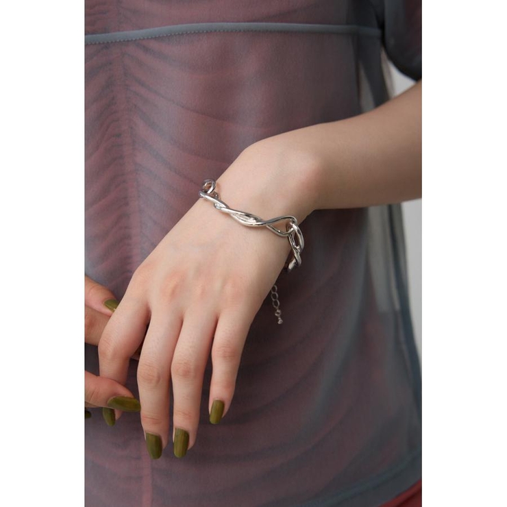 SLV | ツイストチェーンブレスレット | AZUL BY MOUSSY