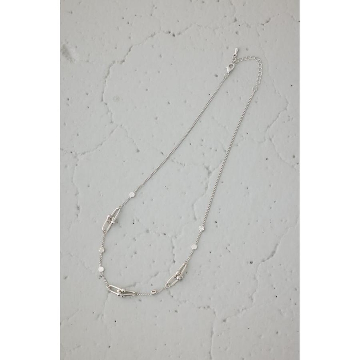 Uチェーンラインストーンネックレス | AZUL BY MOUSSY | 詳細画像10 