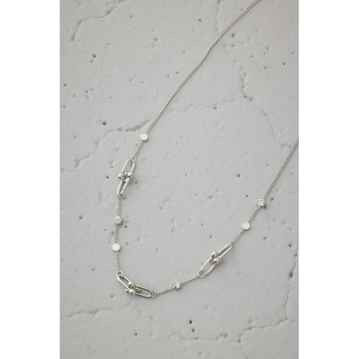 Uチェーンラインストーンネックレス | AZUL BY MOUSSY | 詳細画像11 