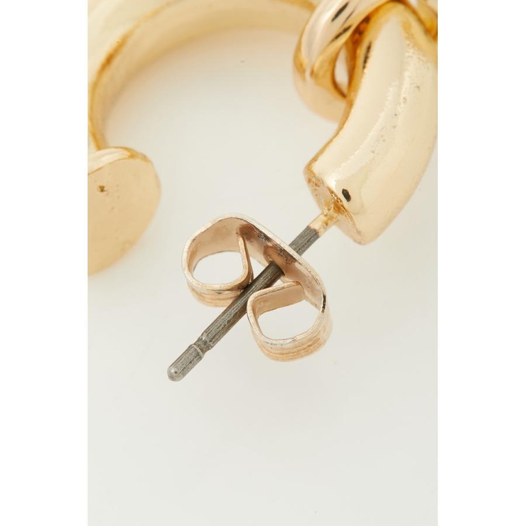 2WAY HEART METAL EARRINGS | AZUL BY MOUSSY | 詳細画像5 