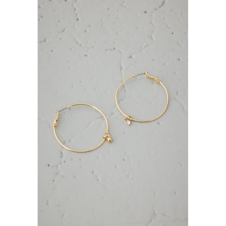 ビッグフープピアス | AZUL BY MOUSSY | 詳細画像4 