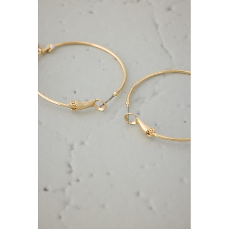 ビッグフープピアス | AZUL BY MOUSSY | 詳細画像6 