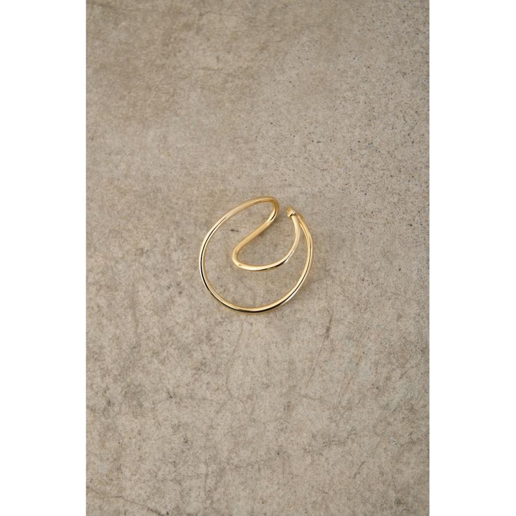 L/GLD1 | NUANCE CURVE EARCUFF | AZUL BY MOUSSY