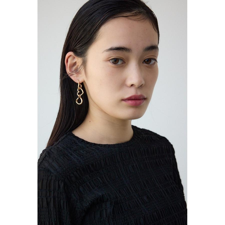 ハートチェーンピアス | AZUL BY MOUSSY | 詳細画像2 