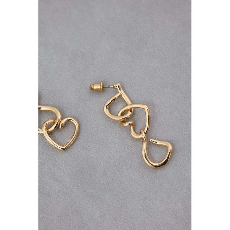 ハートチェーンピアス | AZUL BY MOUSSY | 詳細画像4 