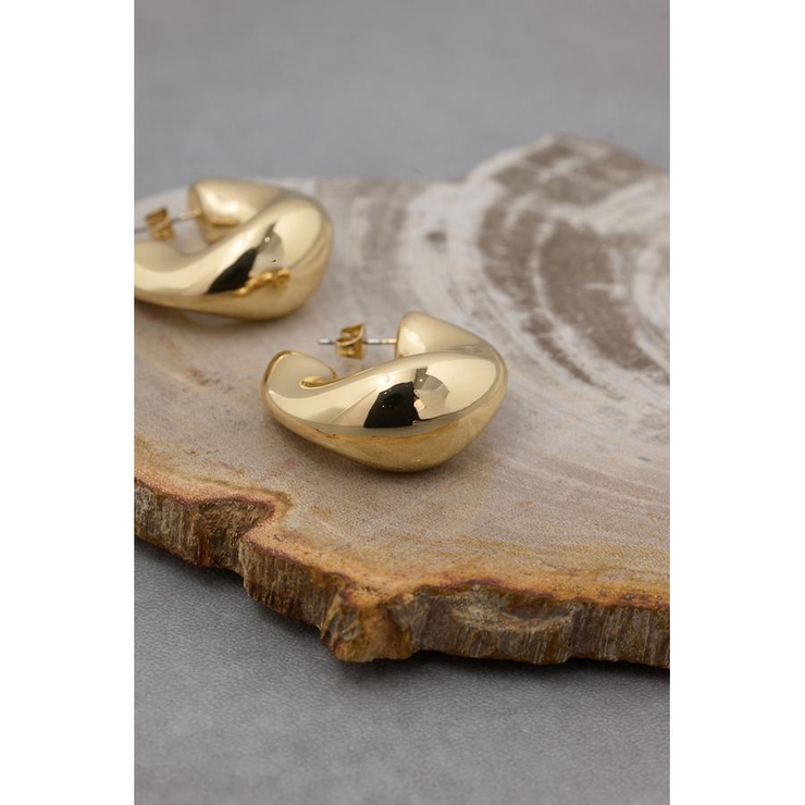 ボリュームニュアンスフープピアス | AZUL BY MOUSSY | 詳細画像1 