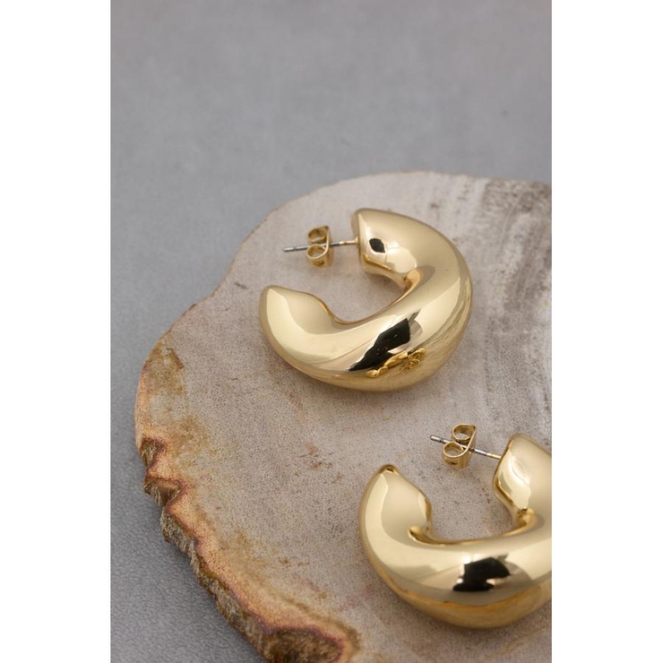 ボリュームニュアンスフープピアス | AZUL BY MOUSSY | 詳細画像2 