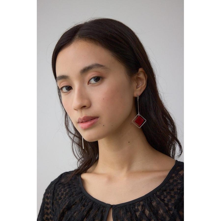 アクリル×メタルアシンメトリーピアス | AZUL BY MOUSSY | 詳細画像16 