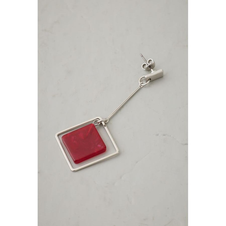 アクリル×メタルアシンメトリーピアス | AZUL BY MOUSSY | 詳細画像19 