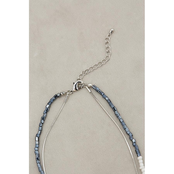 ビーズ2連ネックレス | AZUL BY MOUSSY | 詳細画像2 
