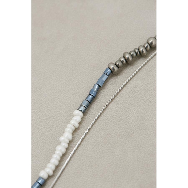 ビーズ2連ネックレス | AZUL BY MOUSSY | 詳細画像3 