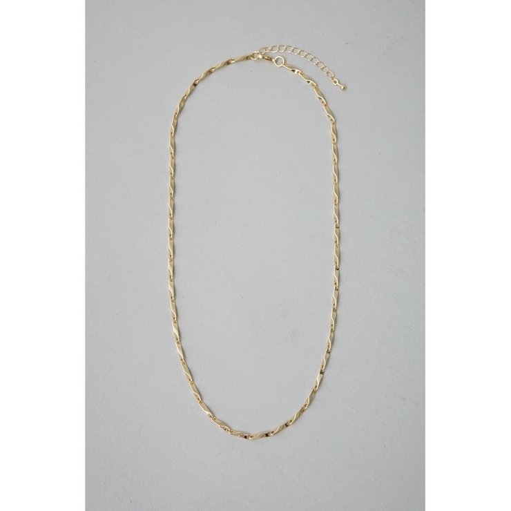 アンギュラーチェーンネックレス | AZUL BY MOUSSY | 詳細画像3 