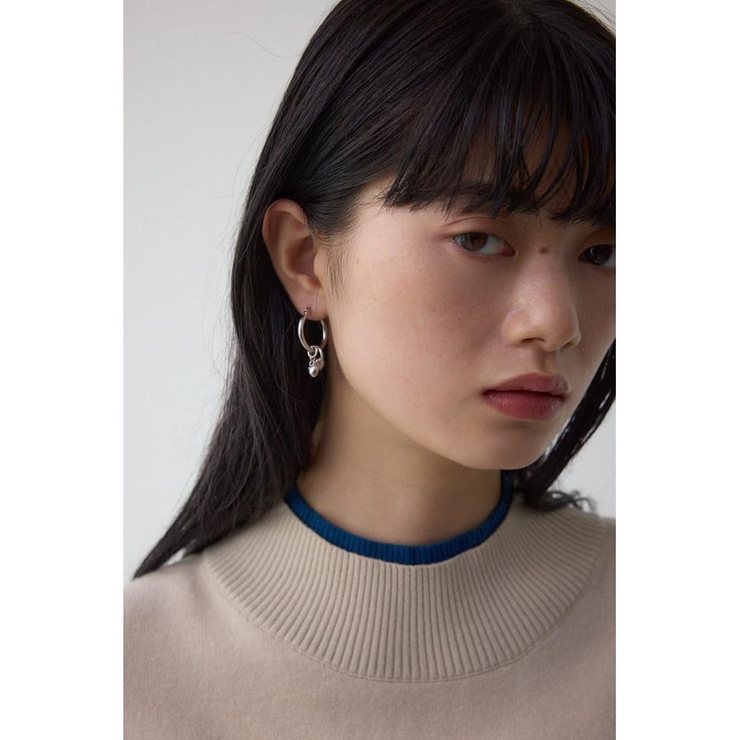 マルチモチーフミニフープピアス | AZUL BY MOUSSY | 詳細画像7 