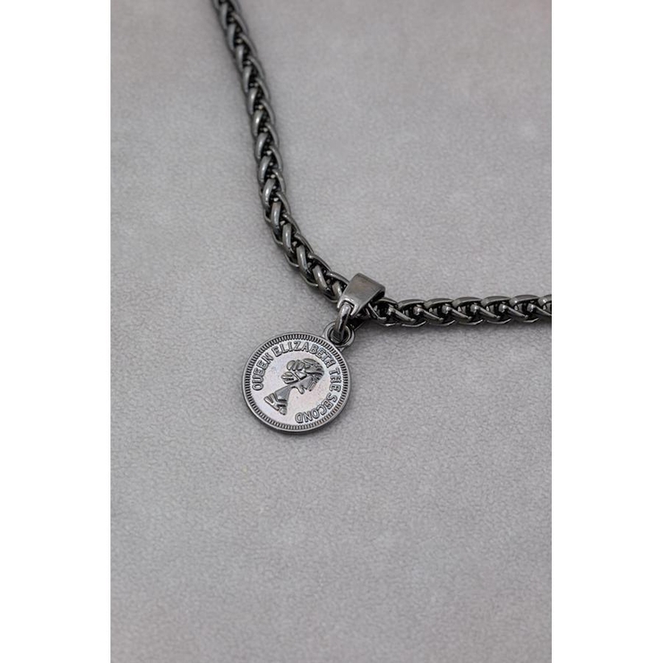 ツイストチェーンコインネックレス | AZUL BY MOUSSY | 詳細画像3 