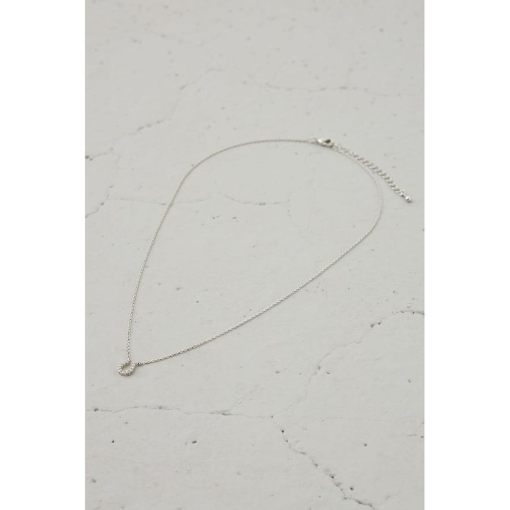 ラインストーンホースシューモチーフネックレス | AZUL BY MOUSSY | 詳細画像9 