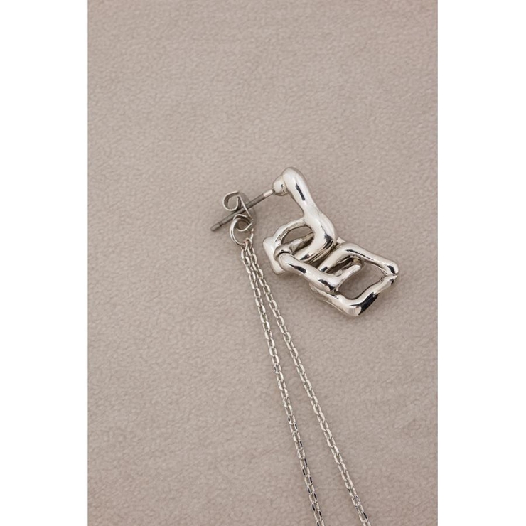 スクエアチェーンピアス | AZUL BY MOUSSY | 詳細画像10 