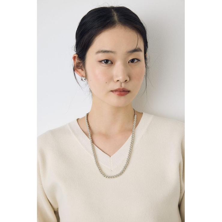 ボールチェーンアジャスタブルネックレス | AZUL BY MOUSSY | 詳細画像9 