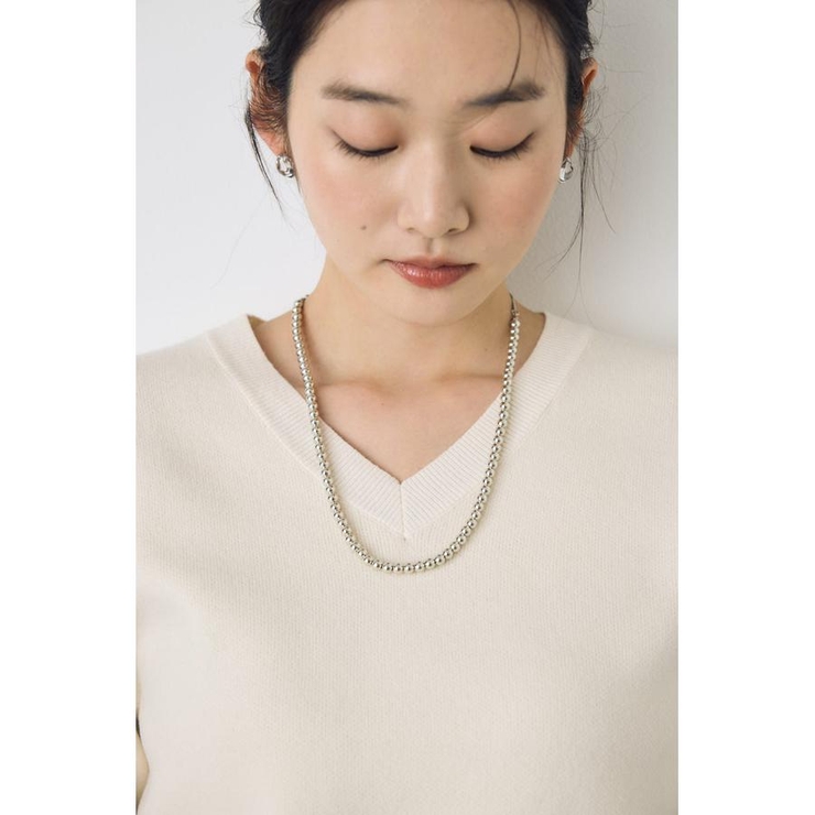 ボールチェーンアジャスタブルネックレス | AZUL BY MOUSSY | 詳細画像10 