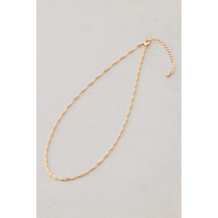 ツイストチェーンネックレス | AZUL BY MOUSSY | 詳細画像3 