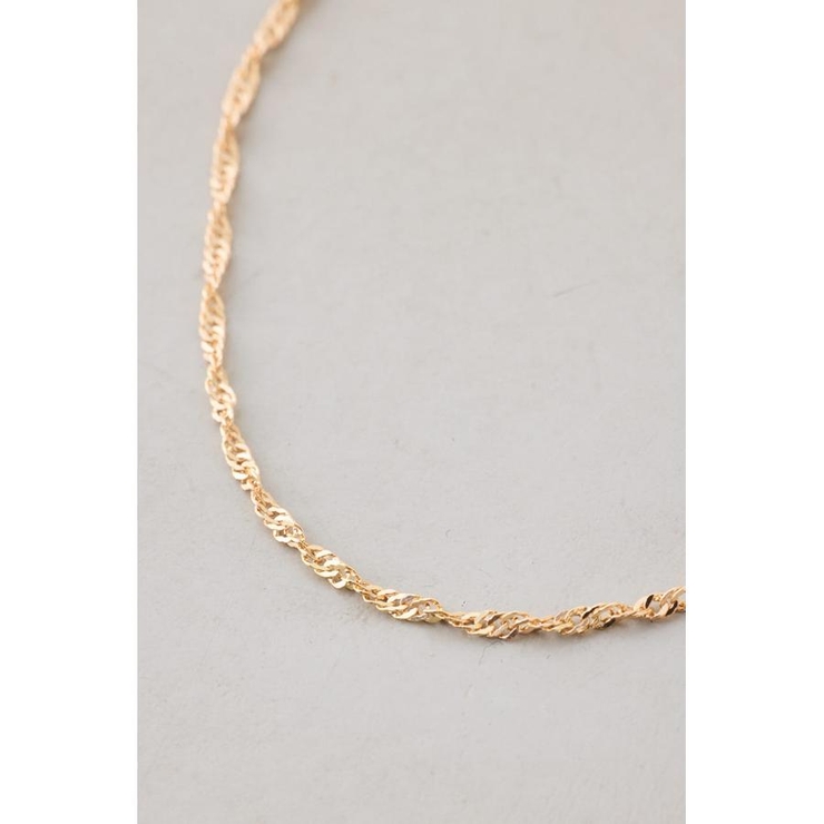 ツイストチェーンネックレス | AZUL BY MOUSSY | 詳細画像4 