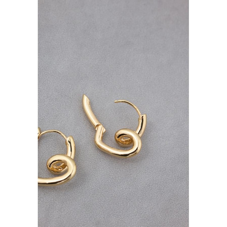 ニュアンスハートフープピアス | AZUL BY MOUSSY | 詳細画像5