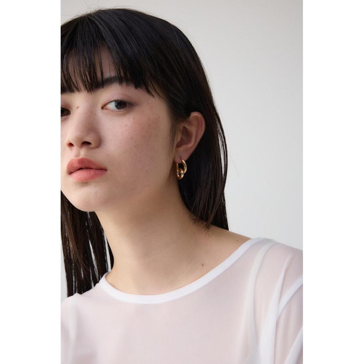 ニュアンスハートフープピアス | AZUL BY MOUSSY | 詳細画像2