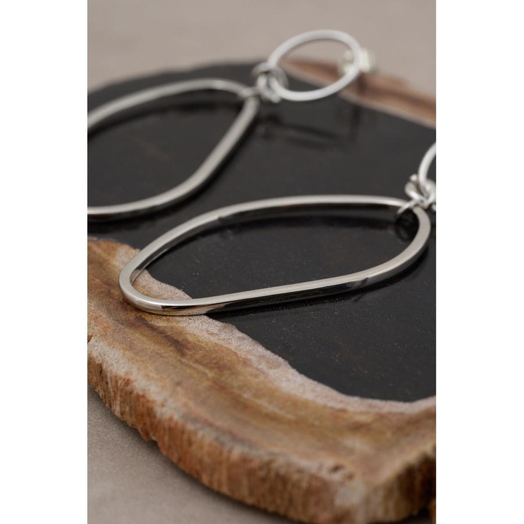 ダブルリングビッグピアス | AZUL BY MOUSSY | 詳細画像9 