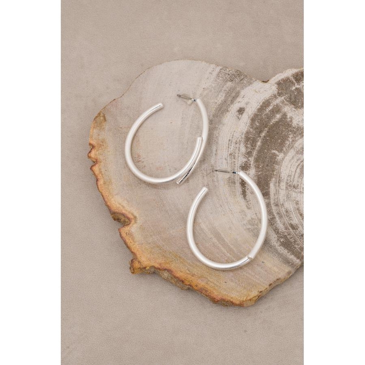 ダルメタルニュアンスビッグフープピアス | AZUL BY MOUSSY | 詳細画像8 