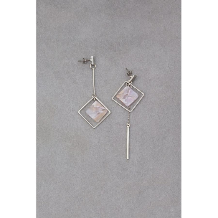 アクリル×メタルアシンメトリーピアス | AZUL BY MOUSSY | 詳細画像21 