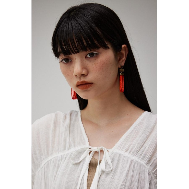 ビーズタッセルピアス | AZUL BY MOUSSY | 詳細画像11 