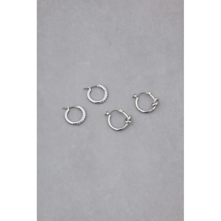 プチフープピアスセット | AZUL BY MOUSSY | 詳細画像9 