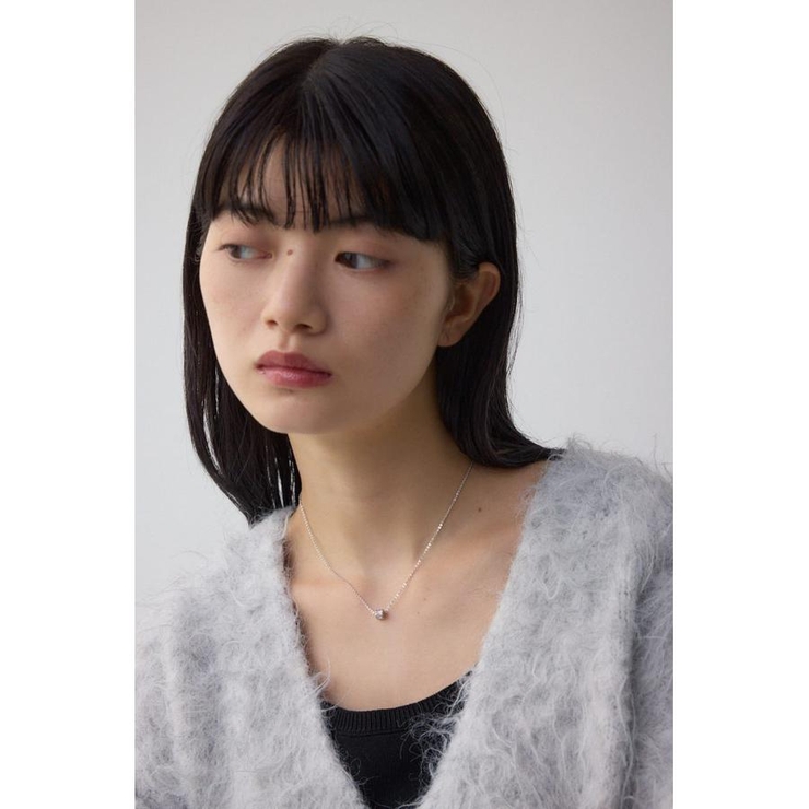 ラインストーンクローバーネックレス | AZUL BY MOUSSY | 詳細画像6 