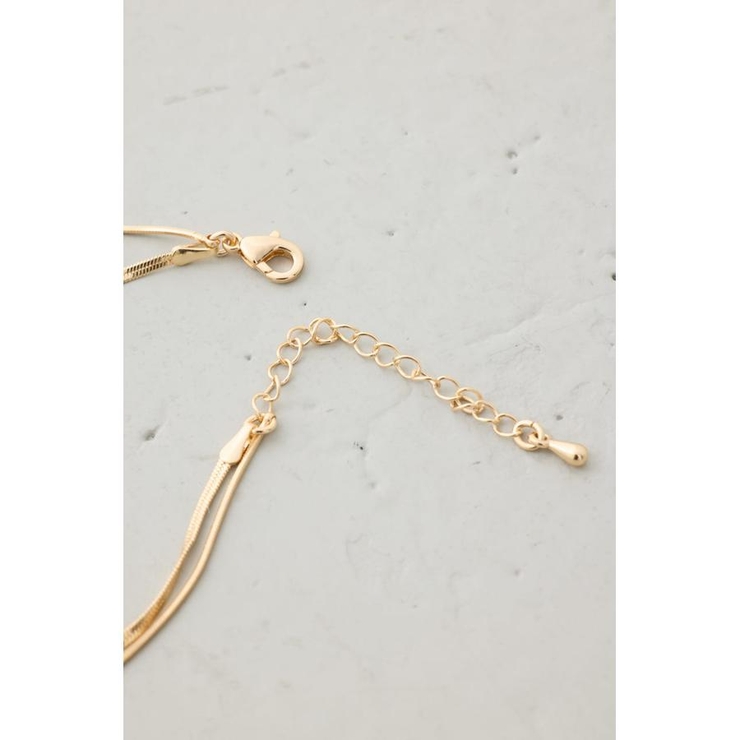 スネークチェーン2連ネックレス | AZUL BY MOUSSY | 詳細画像4 