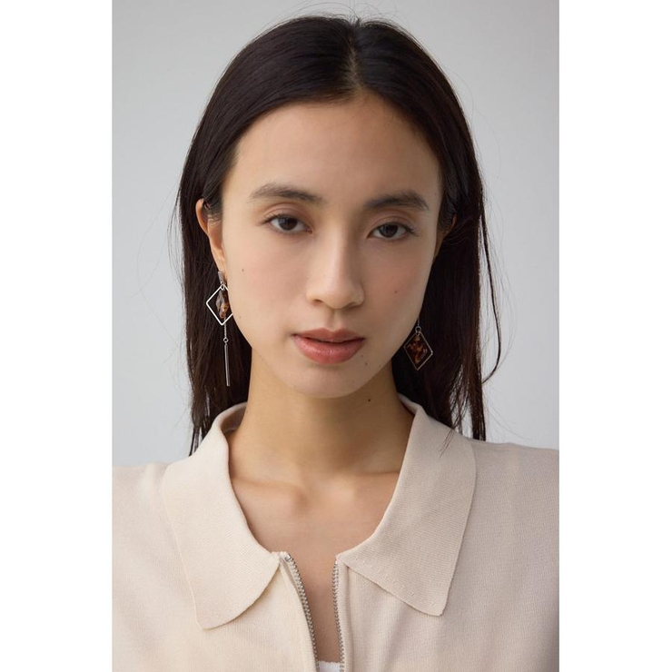 アクリル×メタルアシンメトリーピアス | AZUL BY MOUSSY | 詳細画像9 