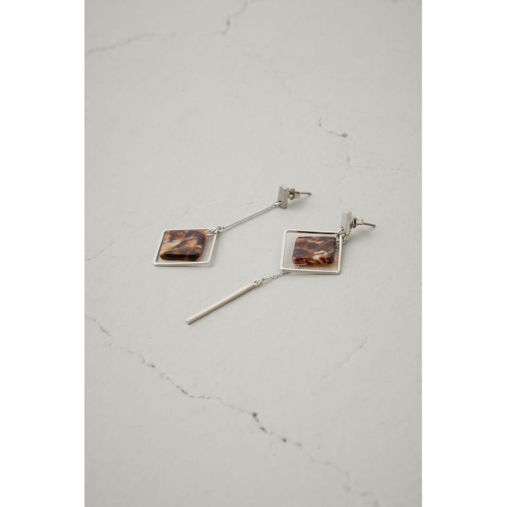 アクリル×メタルアシンメトリーピアス | AZUL BY MOUSSY | 詳細画像11 