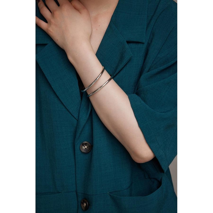 ニュアンスカーブダブルリングバングル | AZUL BY MOUSSY | 詳細画像11 