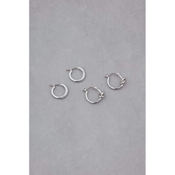 プチフープピアスセット | AZUL BY MOUSSY | 詳細画像9 