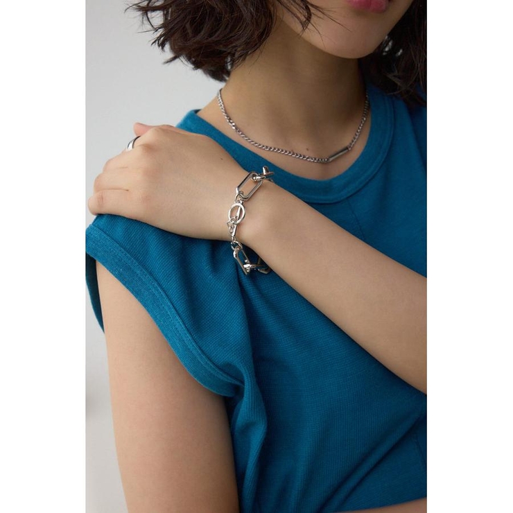 SLV | ボリュームチェーンブレスレット | AZUL BY MOUSSY